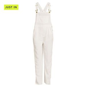 WeWoreWhat Linen Overalls White